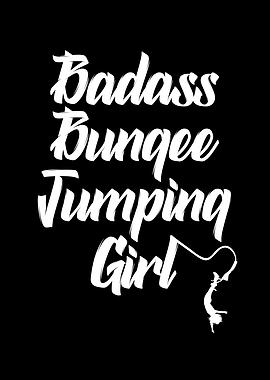 Badass Bungee jumping girl
