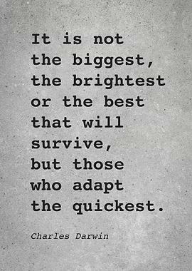 Charles Darwin Quote L005