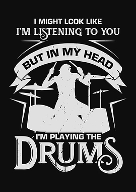 Funny Drums Drummer Design
