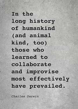 Charles Darwin Quote L009