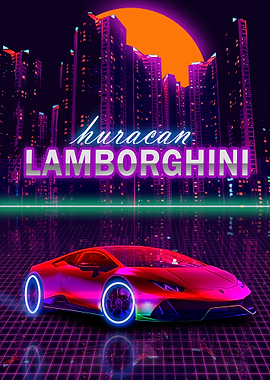 Lamborghini Retro Synth