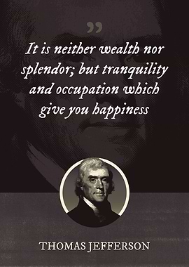 It is neither wealth nor