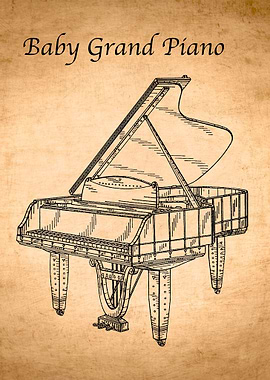 Baby Grand Piano