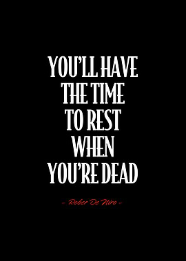 Robert De Niro Quote