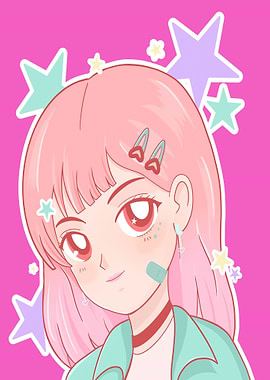 Cute little anime girly