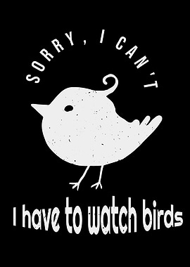 Funny Birdwatching Birder