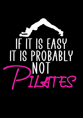 pilates is not easy