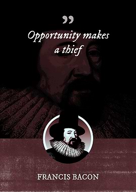 Opportunity makes a thief