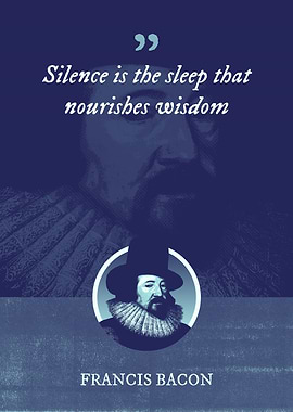 Silence is the sleep that
