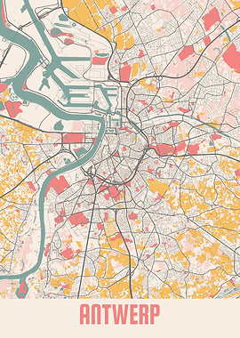 Antwerp Chalk Map