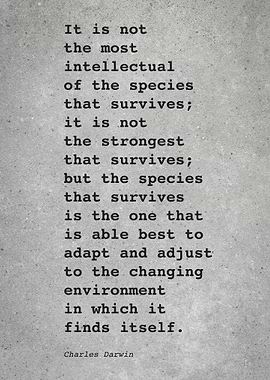 Charles Darwin Quote L013