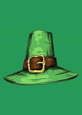 Green Irish Hat St