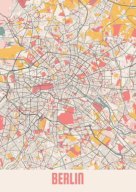 Berlin Chalk Map
