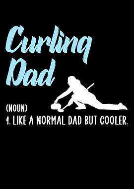 curling dad