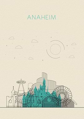Anaheim Skyline
