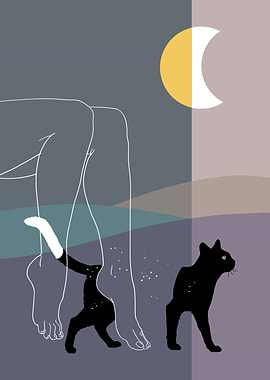 Relaxing with my Cat