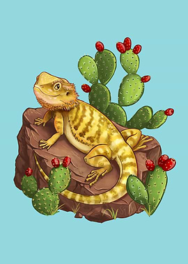 Cute Pogona