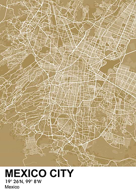 Mexico City color map