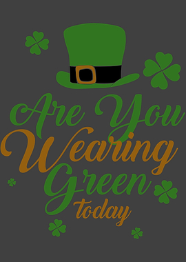 Are you wearing green