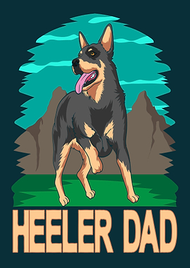 Cattle Dog Heeler Dad