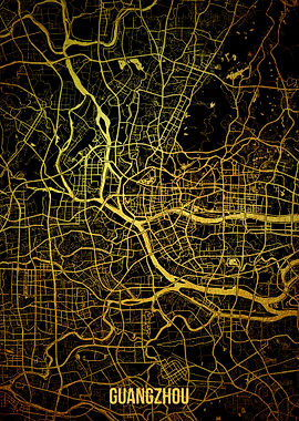 Guangzhou map