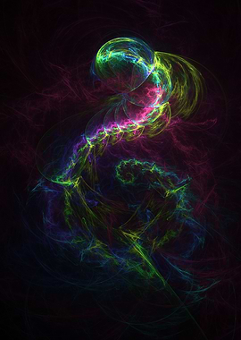 Cosmic Sea Horse