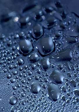 Droplets macro background