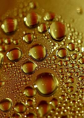 Droplets macro background