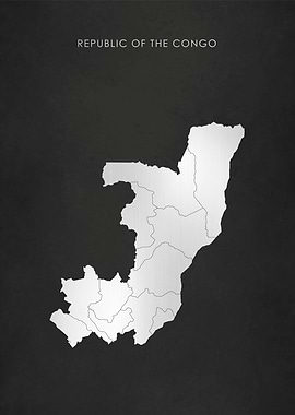 Republic of the Congo Map