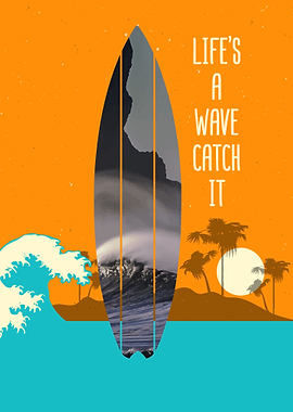 Surfing Cool Wall Decor