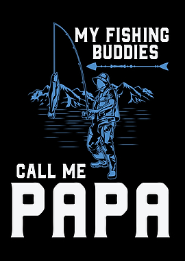 Father And Son Fishing