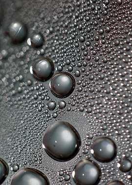 Droplets macro background