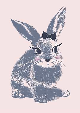 pink bunny