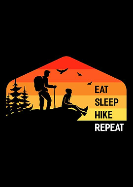 Hiking Camping Mountains