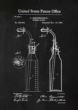 103 1897 Baby Bottle Pate