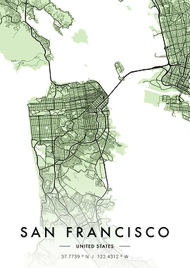 San Francisco City Map