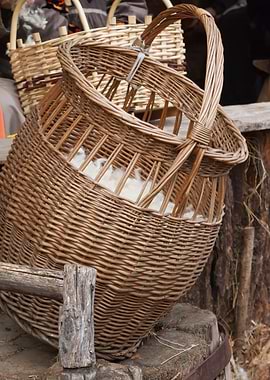 wool in basket