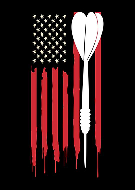 Dart Thrower Wall Art Deco