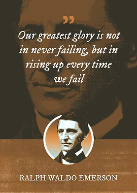 Our greatest glory is not