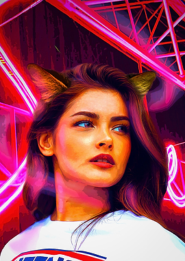 Catwoman Ready to Party