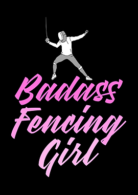 badass fencing girl