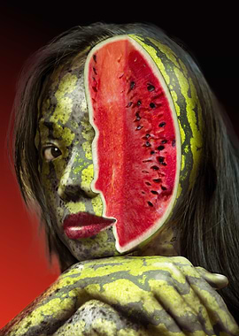 Watermelon girl