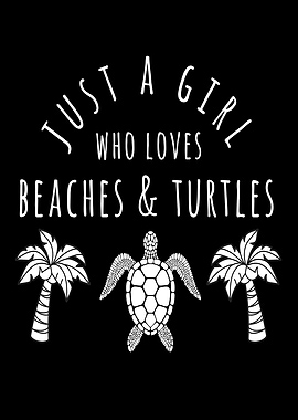 Loves Beaches Turtles