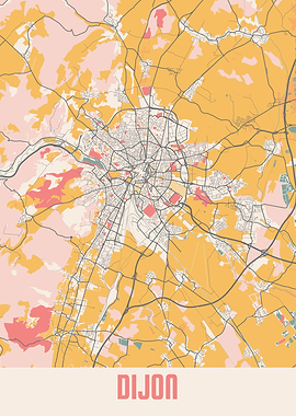 Dijon Chalk Map