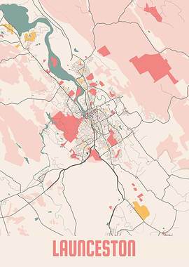 Launceston Chalk Map