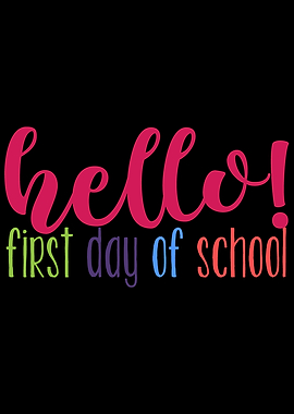 1st Day Of Primary School