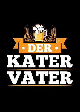 Kater Vater Bier Vatertag