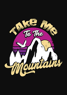 Hiking Mountains Design