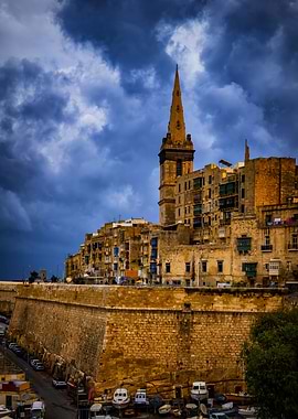 City of Valletta in Malta