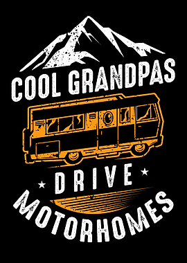 Cool Camping Grandpa